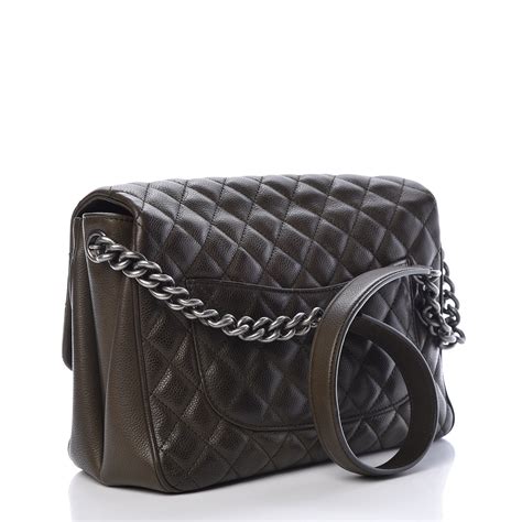 chanel rock in roma bag|CHANEL Caviar Quilted Medium Rock In Rome Single Flap.